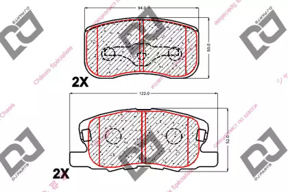 DJ PARTS BP1810